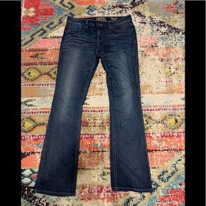 32x34 Buckle Black bootcut jeans